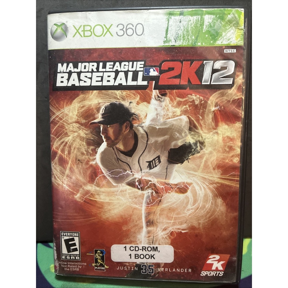 Major League Baseball 2K12 Xbox 360 CIB